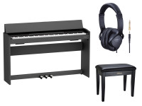 <b>Roland F107-BKX + BANQUETA PIANO RPB-100BK + AURICULARES RH-5</b> <b>Roland F107-BKX + BANQUETA PIANO RPB-100BK + AURICULARES RH-5</b>